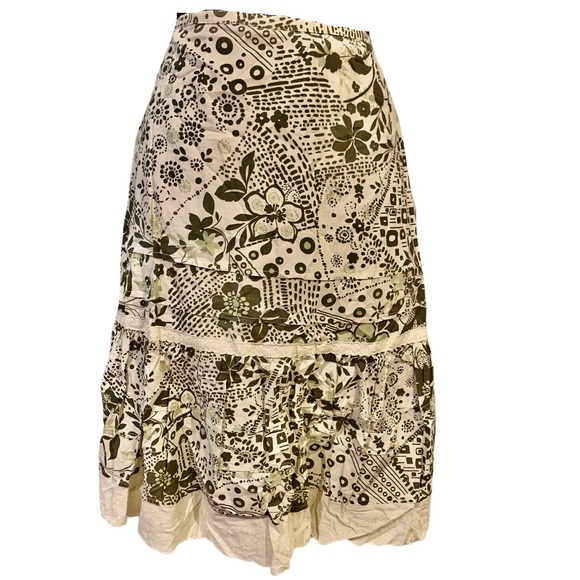 Sonoma Dresses & Skirts - SONOMA Cotton skirt with cream lace trim